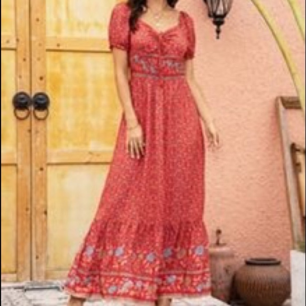 Shein- floral dress